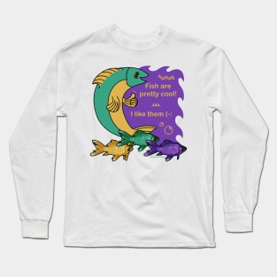 Cool Fish Long Sleeve T-Shirt